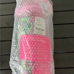 Lilly Pulitzer water bottle - Mandevilla Baby Always Worth It